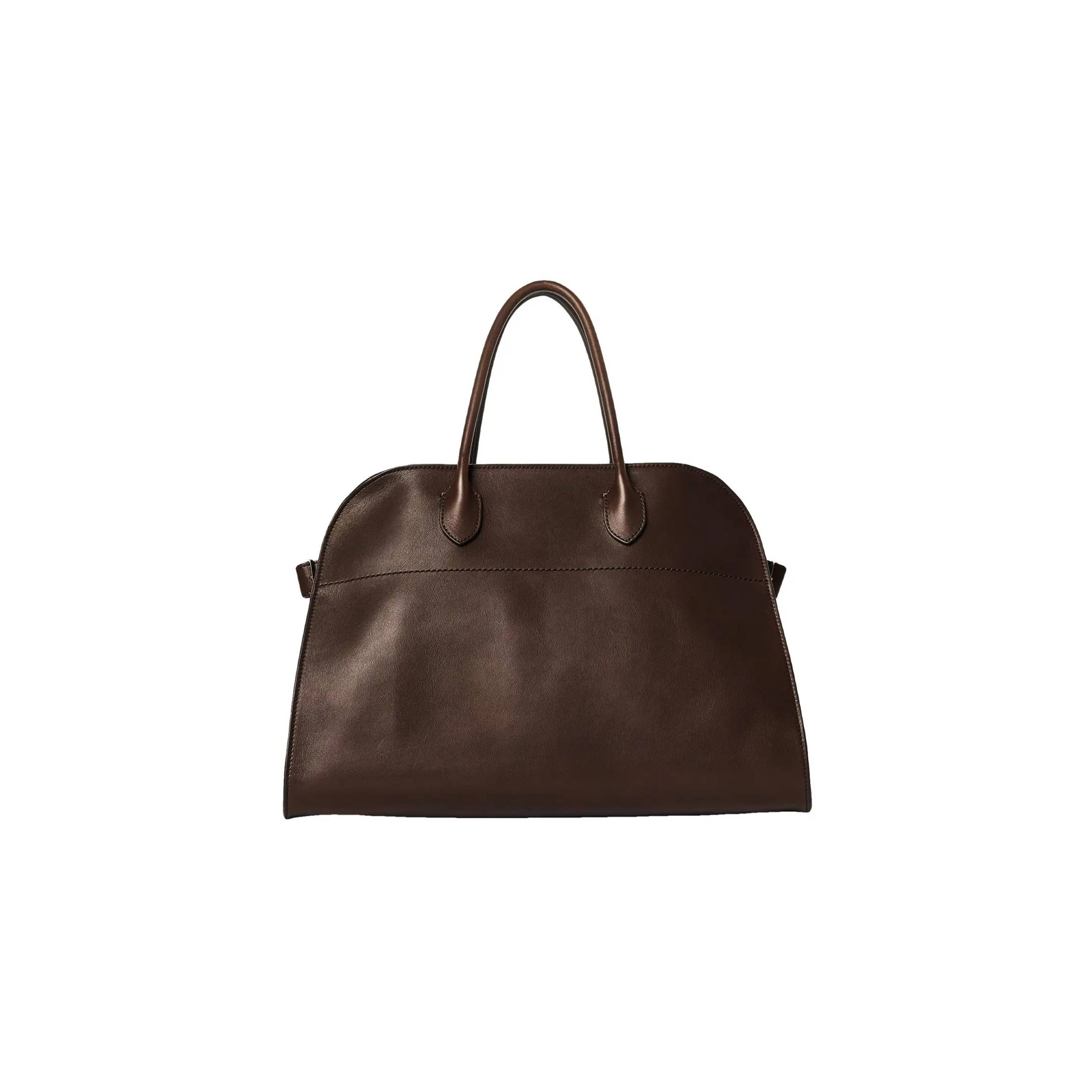 THE ROW MARGAUX 17 LEATHER HANDBAG (43*30*24cm)